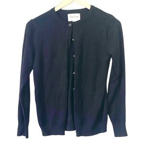 Dear Rose New York Lightweight Button Up Long Sleeve Cardigan Sweater size Large
